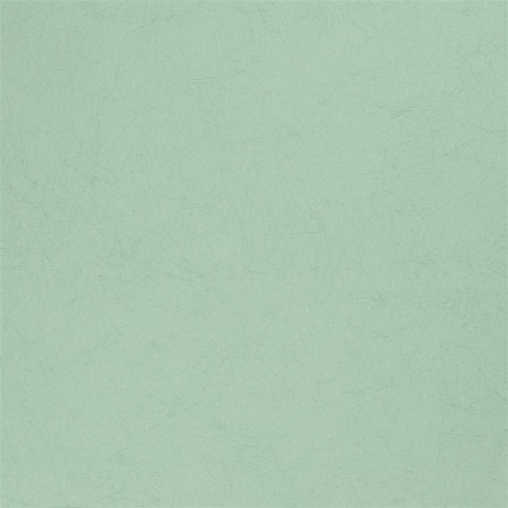 Ernani Plain Wallpaper P502 by Designers Guild in Eau De Nil Green